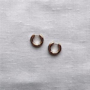 NEW Gold-Plated Chunky Huggies